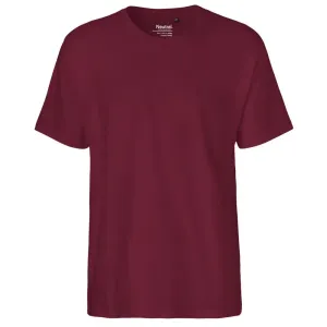 Neutral Pánské tričko Classic z organické Fairtrade bavlny - Dusty purple | L