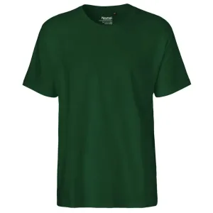 Neutral Pánské tričko Classic z organické Fairtrade bavlny - Lahvově zelená | S