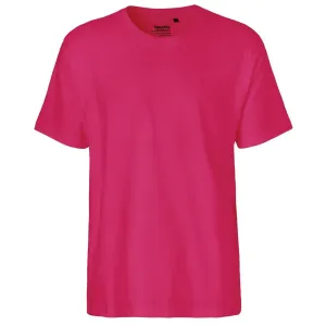 Neutral Pánské tričko Classic z organické Fairtrade bavlny - Růžová | L