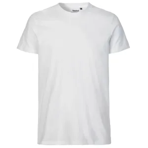 Neutral Pánské tričko Fit z organické Fairtrade bavlny - Bílá | XL