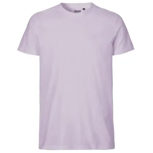 Neutral Pánské tričko Fit z organické Fairtrade bavlny - Dusty purple | XL