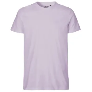 Neutral Pánské tričko Fit z organické Fairtrade bavlny - Dusty purple | XXXL
