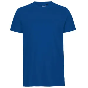 Neutral Pánské tričko Fit z organické Fairtrade bavlny - Královská modrá | L