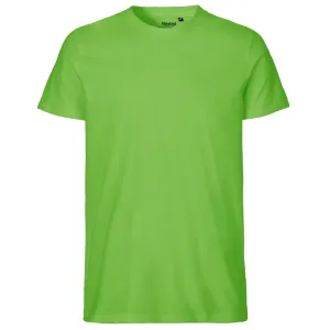 Neutral Pánské tričko Fit z organické Fairtrade bavlny - Limetková | M