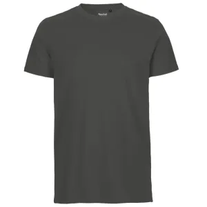 Neutral Pánské tričko Fit z organické Fairtrade bavlny - Uhlová | L