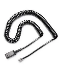 Jabra kabel QD/RJ11, kroucený 0,5-2m (WELL)