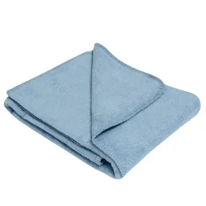 NEW BABY - Dětská bavlněná deka 75x100 modrá