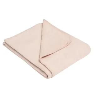 NEW BABY - Dětská bavlněná deka 75x100 růžová