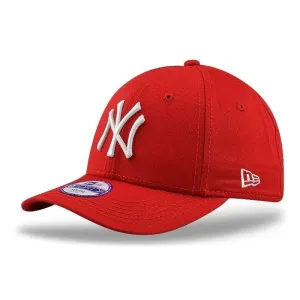 NEW ERA-940 MLB LEAGUE BASIC NY YANKEES RED/WHITE YOUNG NOS Červená 53,9/55,8cm