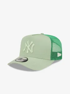 New Era New York Yankees Tonal Mesh A-Frame Trucker Kšiltovka Zelená