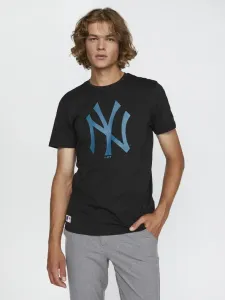 New Era MLB Seasonal Team Logo New York Yankees Triko Černá