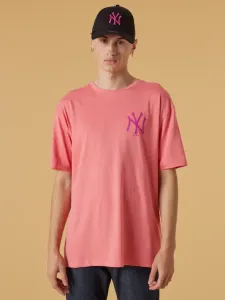New Era New York Yankees Triko Růžová #2881807
