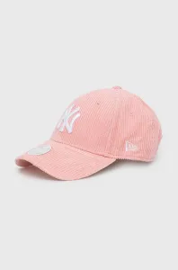Čepice New Era růžová barva, s aplikací #1991943
