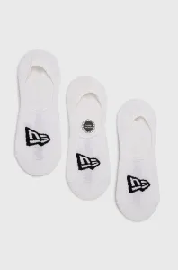 Ponožky New Era (3-pak) bílá barva #2876563