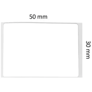 Niimbot štítky R 50x30mm 230ks White pro B21 #5233982