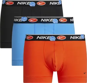 Boxerky Nike 3-pack pánské, oranžová barva
