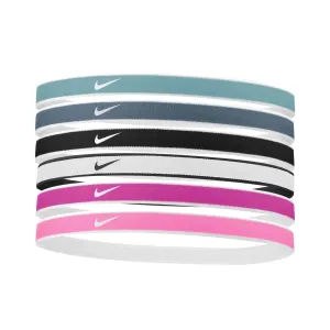 Nike swoosh sport headbands 6 pk tipped uni #4533699