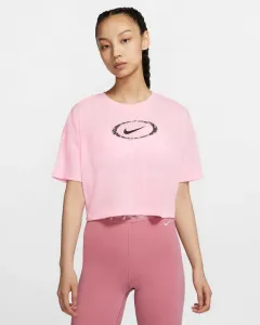 Nike Dri-Fit Crop Top Růžová #3319851