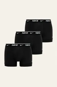 Boxerky Nike (3-pak) pánské, černá barva
