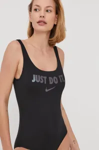 Plavky Nike černá barva, s měkkými košíčky