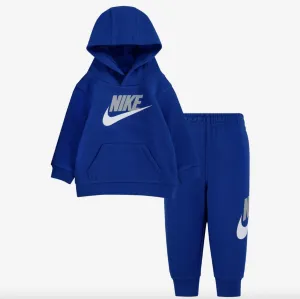 Nike fleece po hoodie & jogger 2pc set 80-86 cm