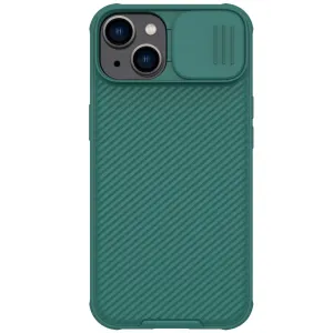 Nillkin CamShield Pro Case iPhone 14 Plus pancéřové pouzdro kryt fotoaparátu kryt fotoaparátu zelený