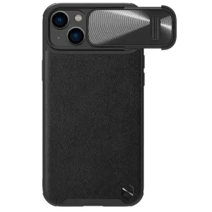 Nillkin CamShield Leather S Case Pouzdro na iPhone 14 Plus s krytem fotoaparátu černé