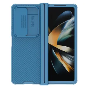Nillkin CamShield Pro Case (simple) Samsung Galaxy Z Fold 4 pouzdro s krytem fotoaparátu modré barvy
