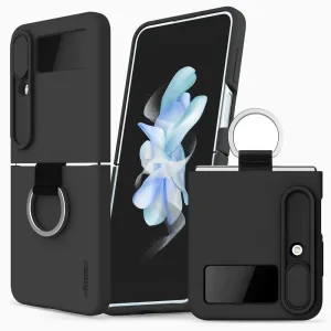 Pouzdro Nillkin CamShield Silky pro Samsung Galaxy Z Flip 4 5G, černé