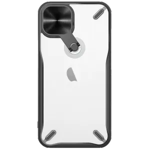 Nillkin Cyclops Case odolné pouzdro s krytem fotoaparátu a skládacím stojánkem iPhone 13 černé