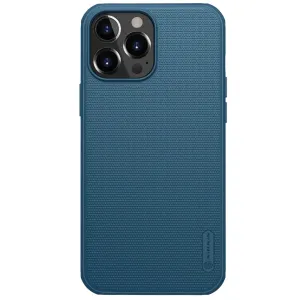 Nillkin Super Frosted Shield zesílený kryt iPhone 13 Pro Max modrý