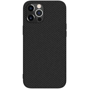 Nillkin Synthetic Fiber Case pancéřované pouzdro pro iPhone 12 Pro Max černé