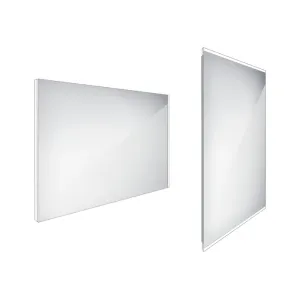 Nimco zrcadlo LED 1000 x 700 Model 9000 hliníkový rám ZP 9004 ZP 9004