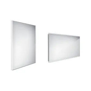 Nimco zrcadlo LED  600 x 800 Model 9000 hliníkový rám ZP 9002 ZP 9002