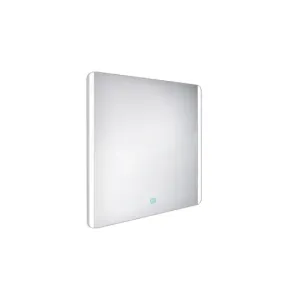 Nimco zrcadlo LED senzor  800 x 700 Model 17000 hliníkový rám ZP 17003V ZP 17003V