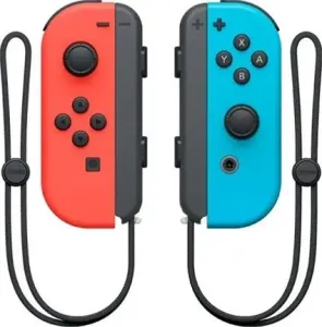 Nintendo Joy-Con Pair neonově červený/neonově modrý