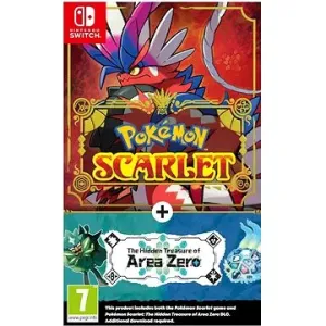 Pokémon Scarlet + Area Zero DLC - Nintendo Switch