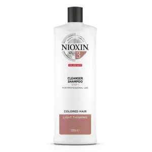 Nioxin Čisticí šampon pro jemné barvené mírně řídnoucí vlasy System 3 (Shampoo Cleanser System 3) 1000 ml