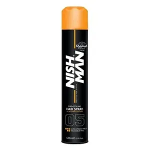Nishman Hair Styling Strong Hold Spray lak na vlasy 400 ml #1348024