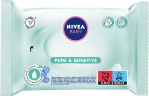 NIVEA - Ubrousky vlhčené Pure & Sensitive 63ks Nivea Baby