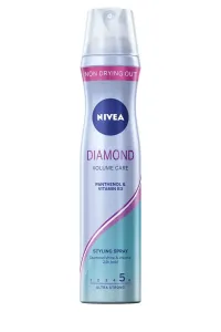 Nivea Pečující lak na vlasy pro oslňující lesk vlasů Diamond Volume Care (Styling Spray) 250 ml