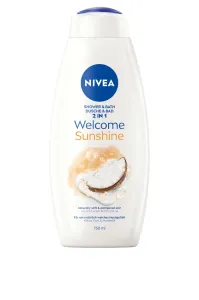 Nivea Sprchový gel a pěna do koupele Welcome Sunshine (2in1 Shower & Bath) 750 ml