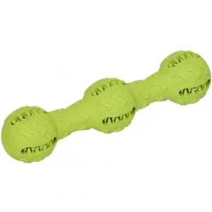 Dentální tyč s míčky 21 cm zelená