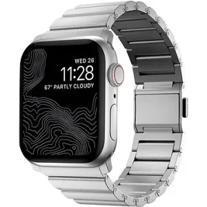 Nomad Aluminum Band Silver Apple Watch  42/44/45/Ultra 49mm