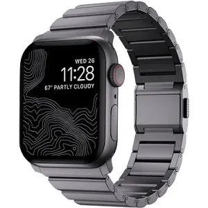 Nomad Aluminum Band Space Grey Apple Watch  42/44/45/Ultra 49mm