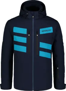 Pánská lyžařská bunda Nordblanc Striped modrá NBWJM7505_MOB