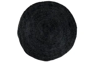 Norddan Designový kulatý koberec Kaitlin 180cm tmavě šedý