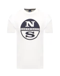 NORTH SAILS pánské tričko Barva: Bílá, Velikost: XL #1136361