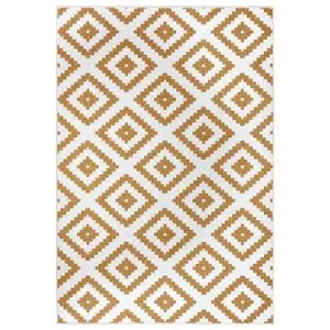 NORTHRUGS Kusový koberec Twin-Wendeteppiche 105794 Ochre, 80 × 150 cm