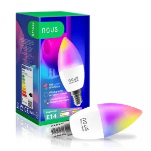 Nous Smart WIFI Bulb RGB E14 P4